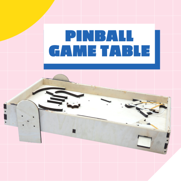 Make a Fun Family Toy with Spider X1 laser engraver-Pinball Game Table