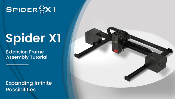 Installation Video(Part 3) – Spider X1 Extension Frame Assembly Tutorial