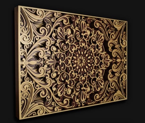 European style overlay painting