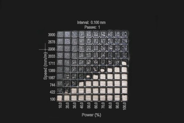 Parameter setting test sharing: Acrylic