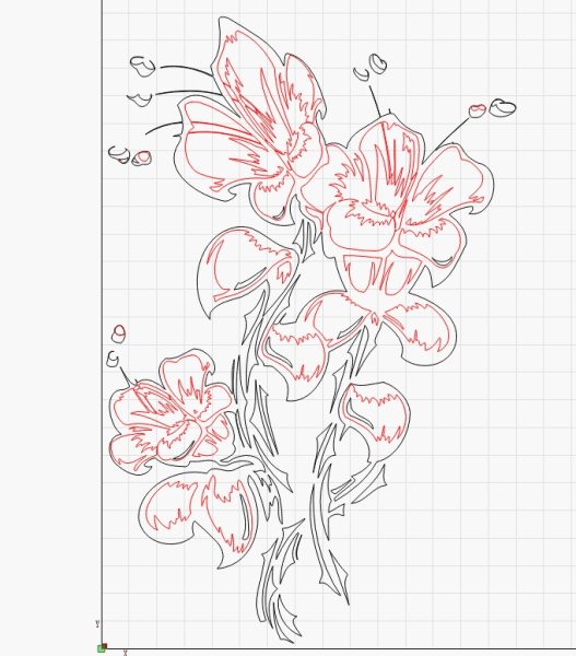 Using the Line Drawing Module for multi-color painting