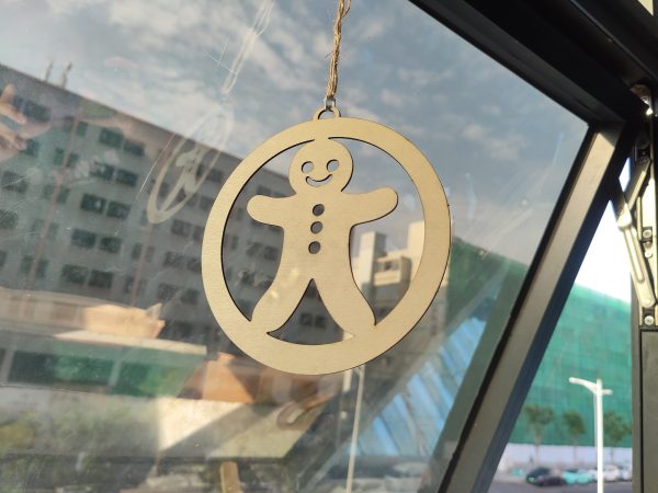 Festive Delights: The Spider X1 Laser-Engraved Christmas Gingerbread Man