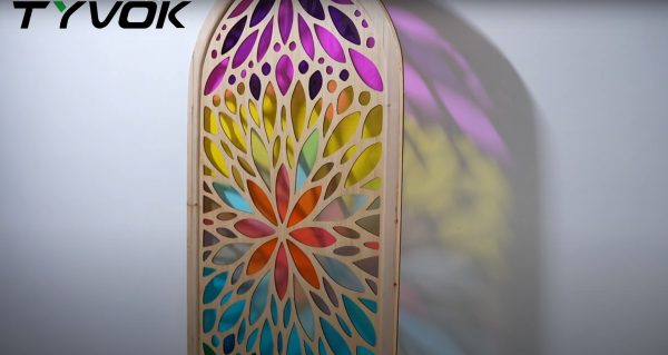 One-of-a-kind Window Crafted by Tyvok Spider X1S